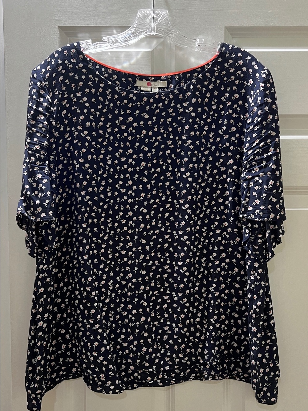 Boden Navy Blue Floral Women's Top